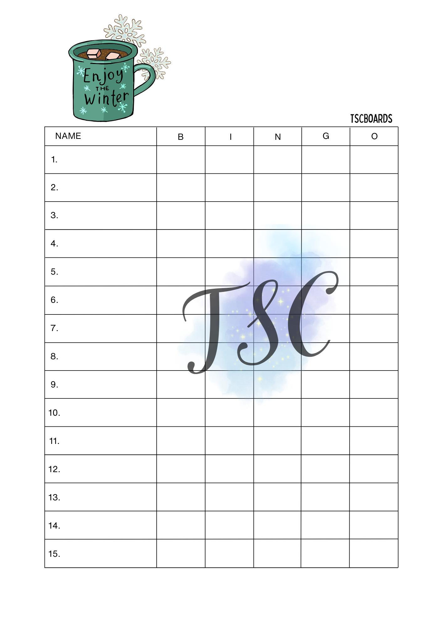 Enjoy the Winter 1-75 Ball