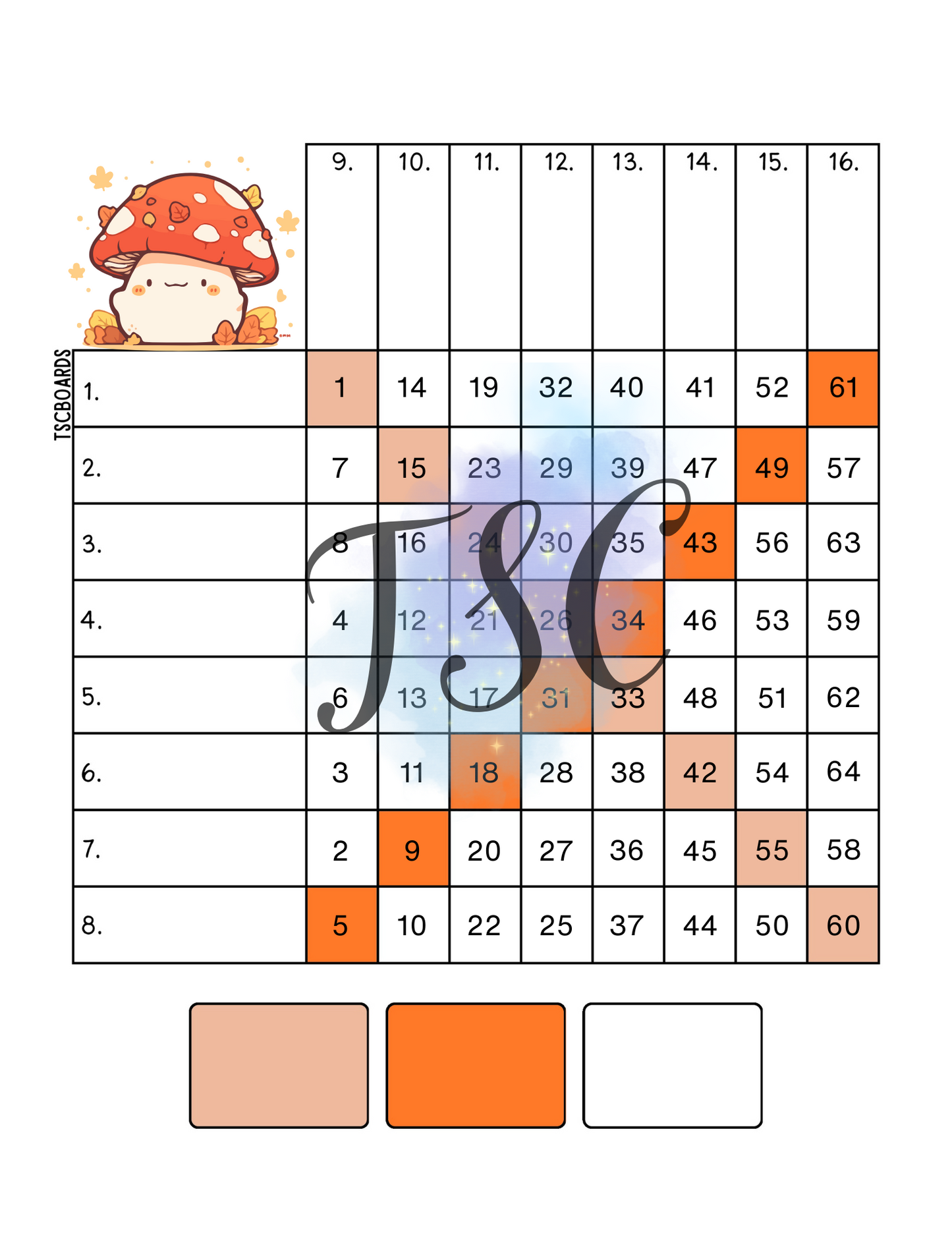 Fall Mini Grid Bundle 15 Boards