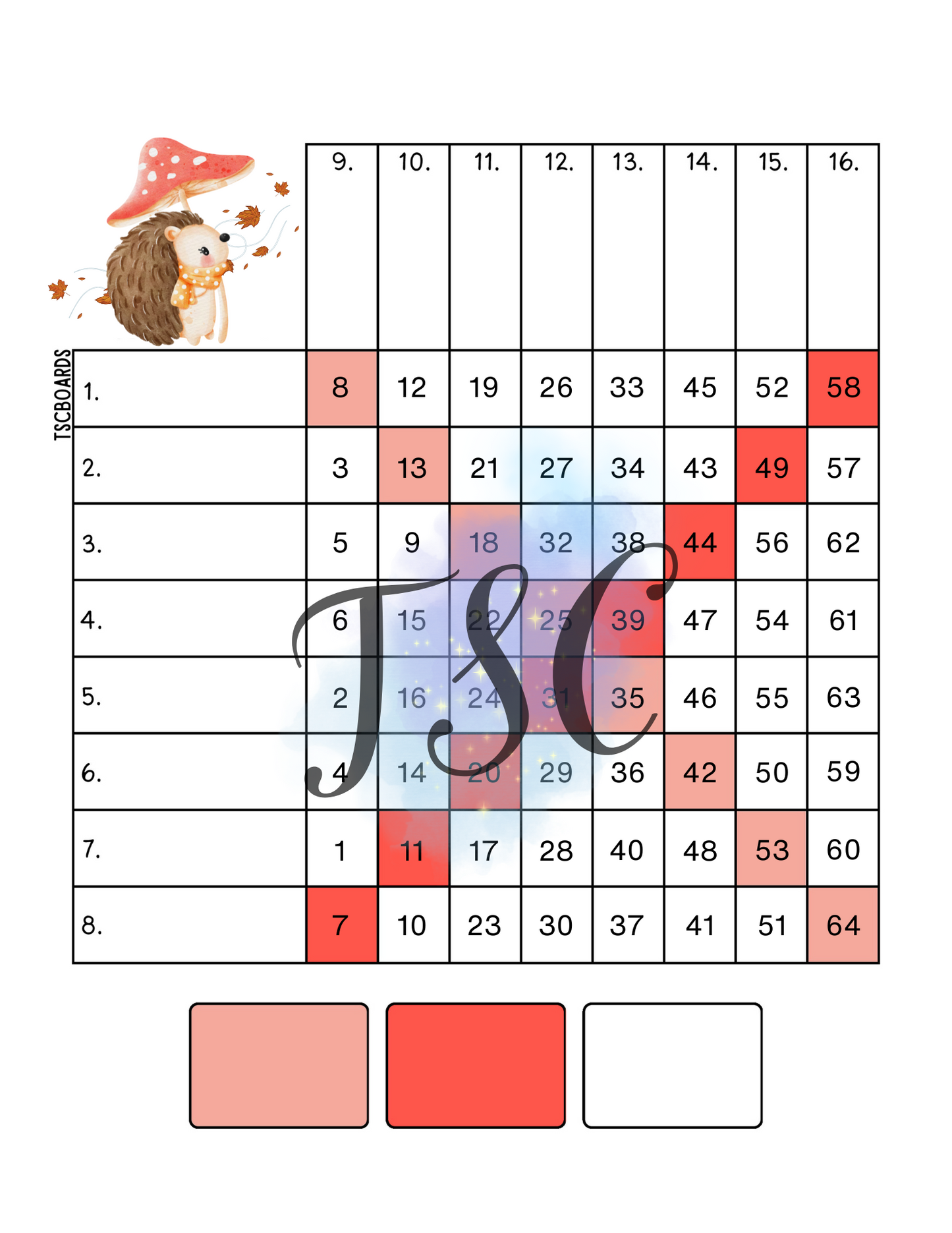 Fall Mini Grid Bundle 15 Boards