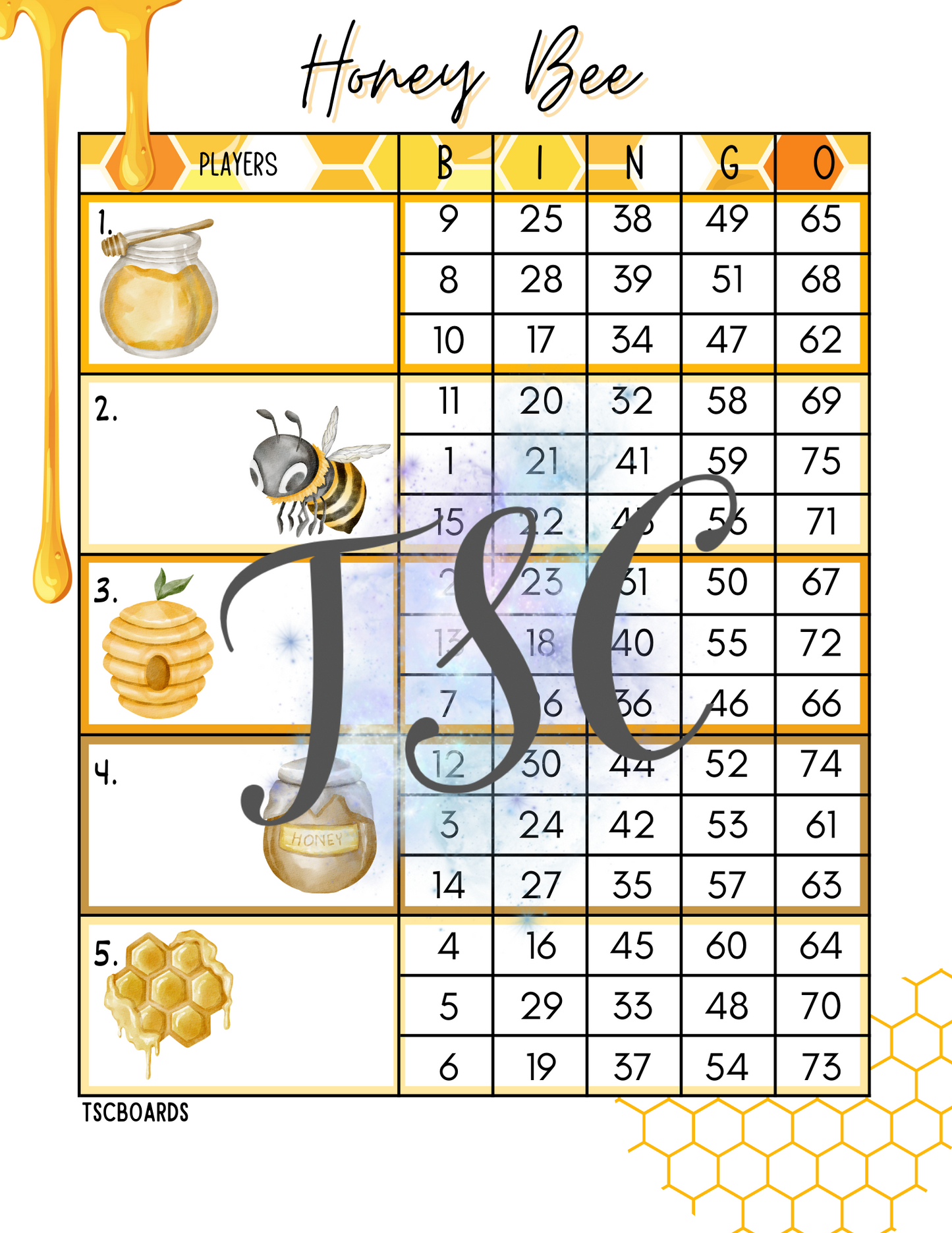 Honey Bee Block 1-75 Ball