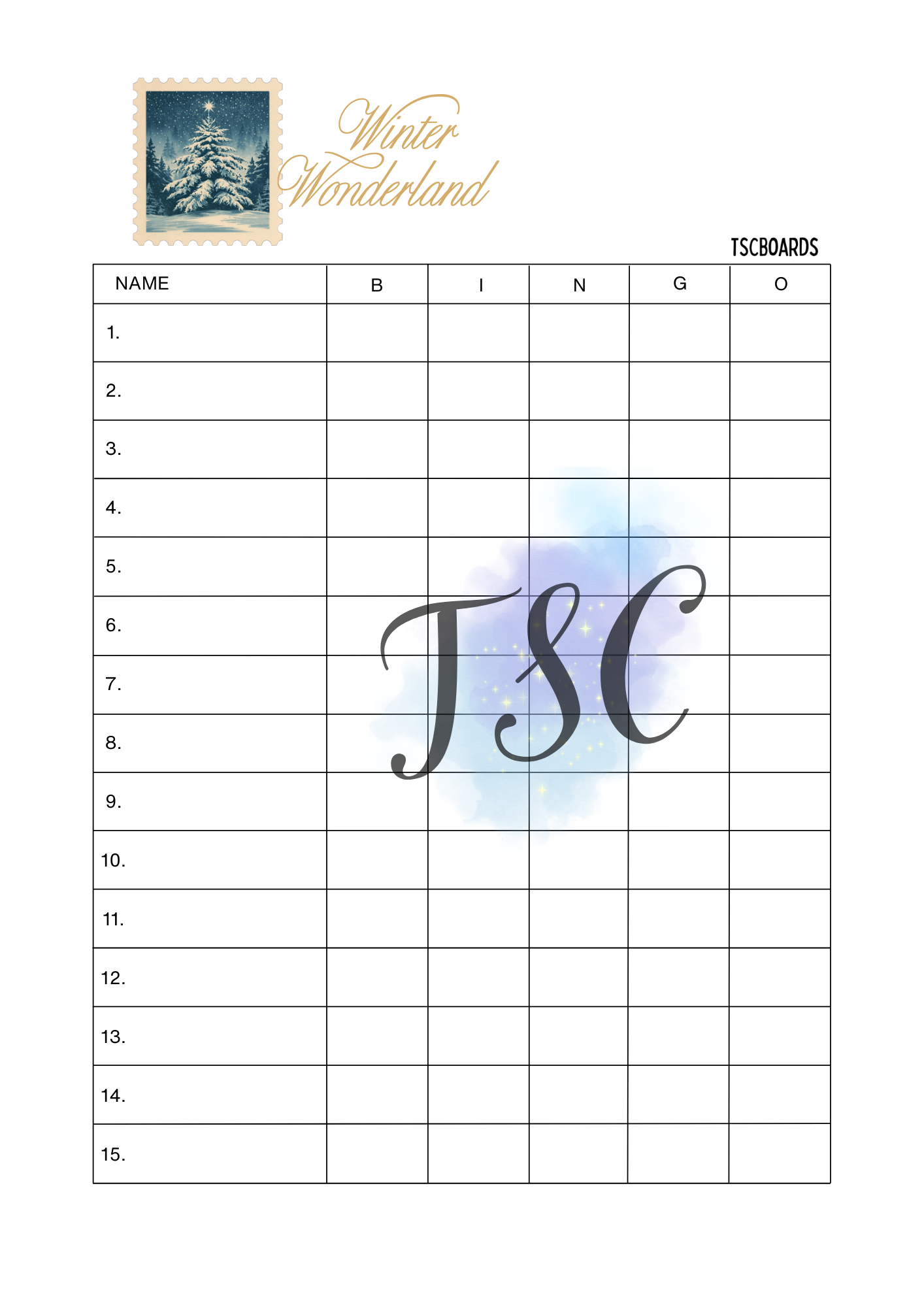 Winter Wonderland 1-75 Ball