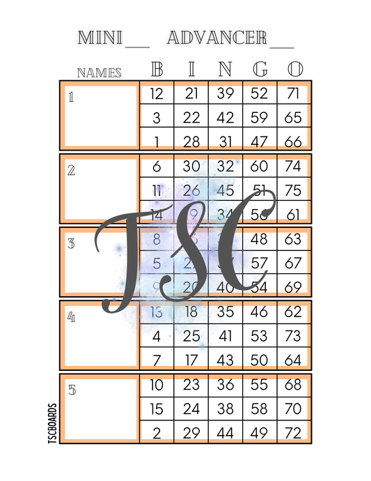 Orange Advancer Block 1-75 Ball