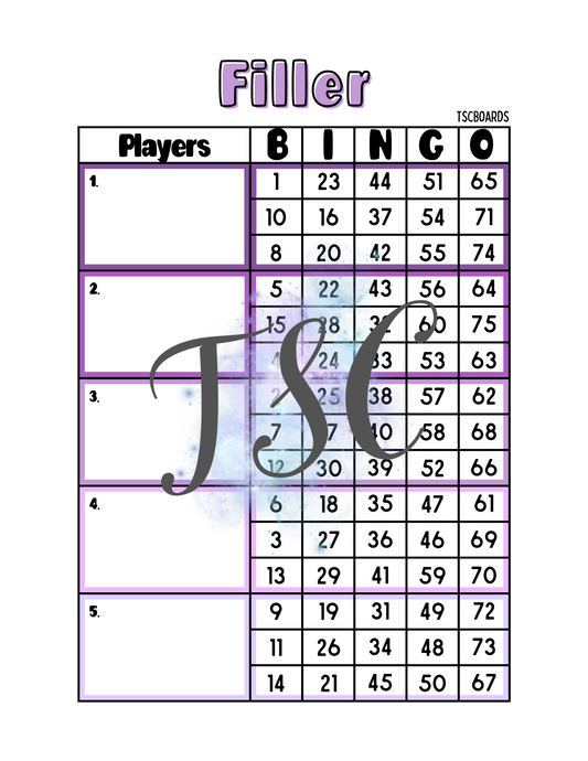 Purple Filler Block 1-75 Ball