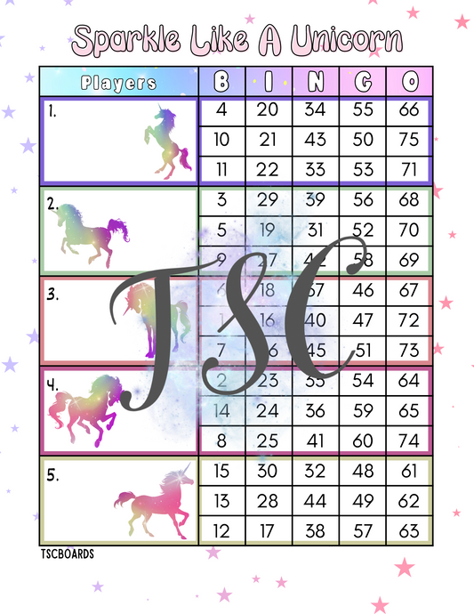 Sparkle Like A Unicorn Block 1-75 Ball