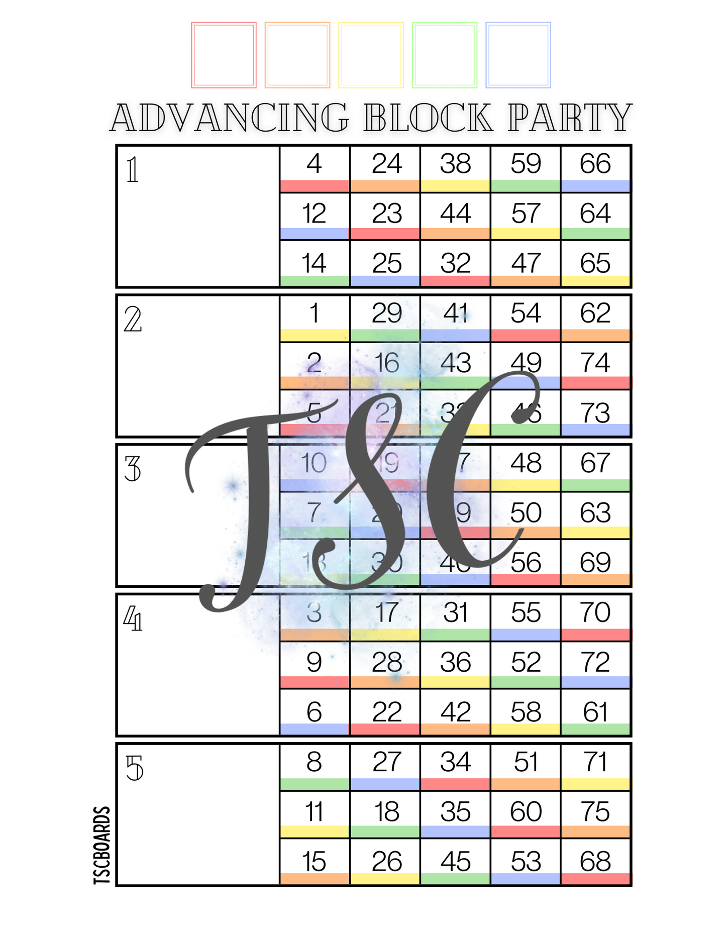 Main Advancer Block 1-75 Ball