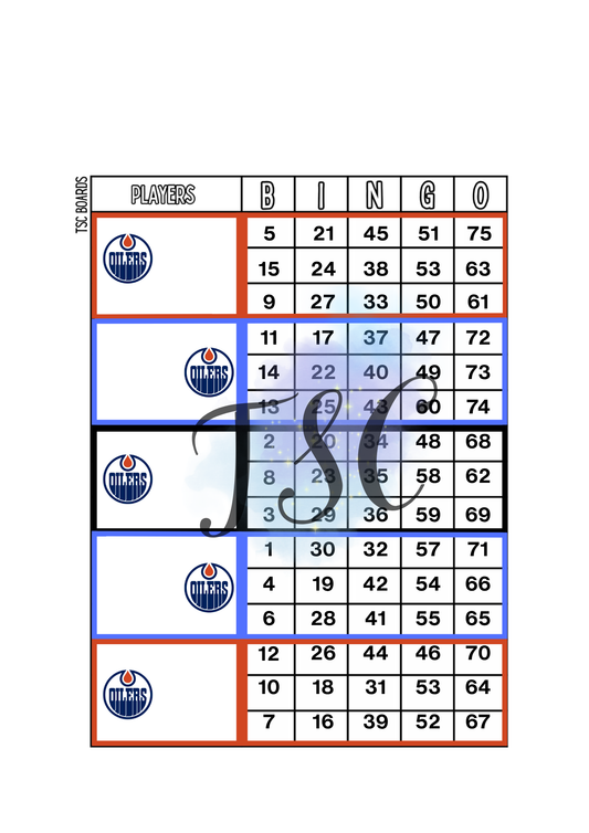 Oilers Blocks Mixed 1-75 Ball