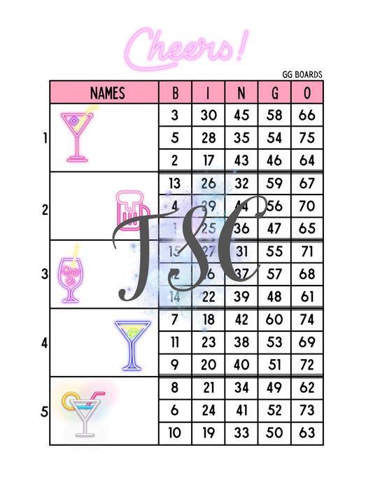 Cheers Block 1-75 Mixed