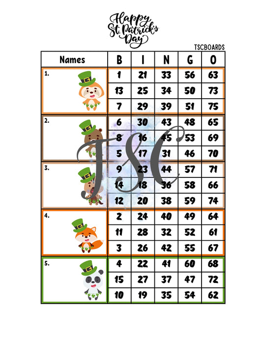 Happy St Patricks Day 1-75 Mixed