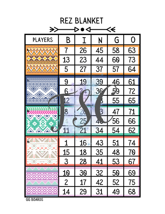 Rez Blanket Block 1-75 Mixed