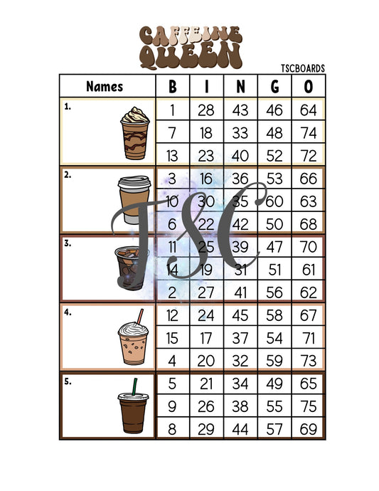 Caffeine Queen Block 1-75 Mixed