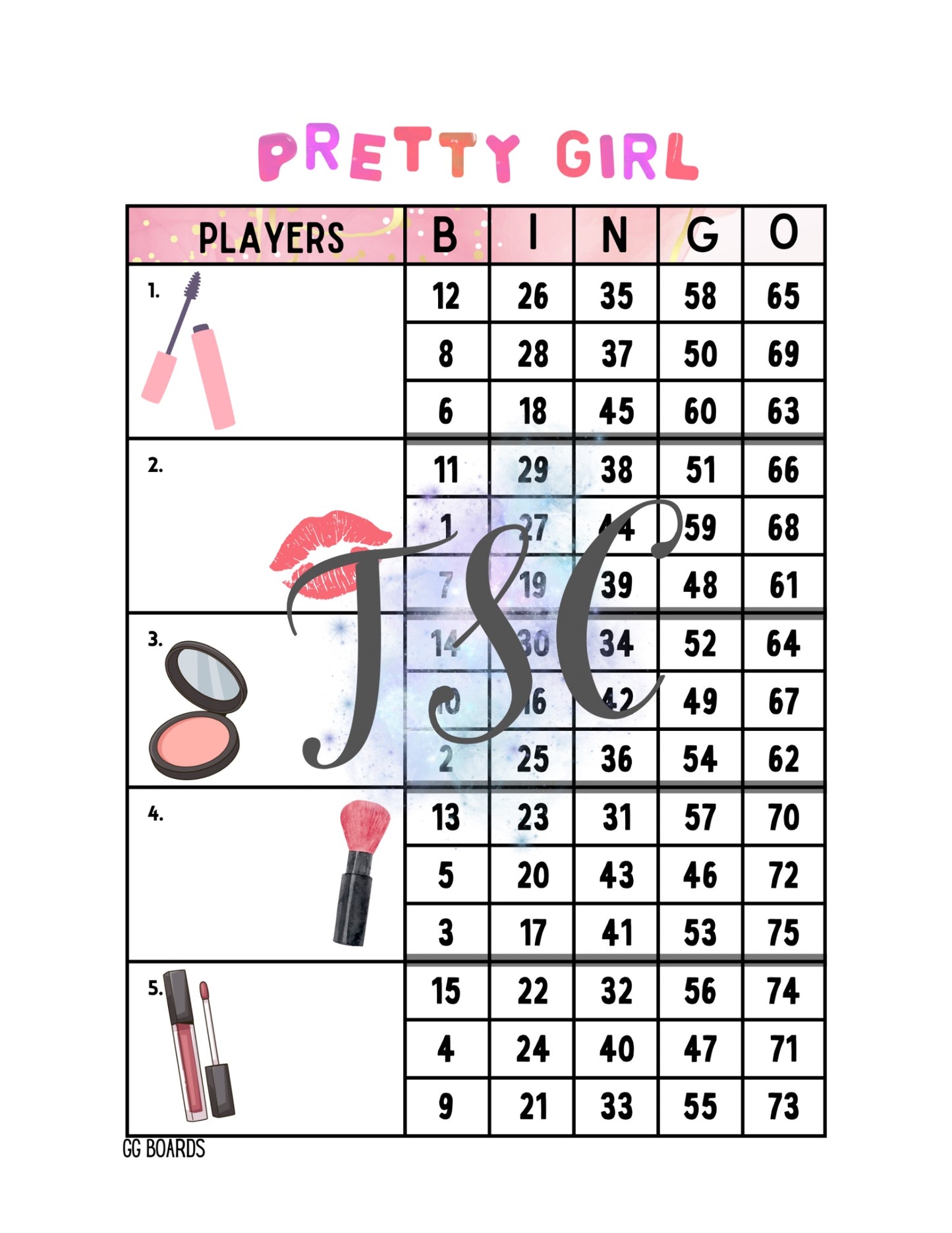 Pretty Girl Block 1-75 Mixed
