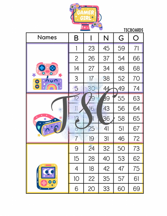 Gamer Girl Mega Block 1-75 Mixed