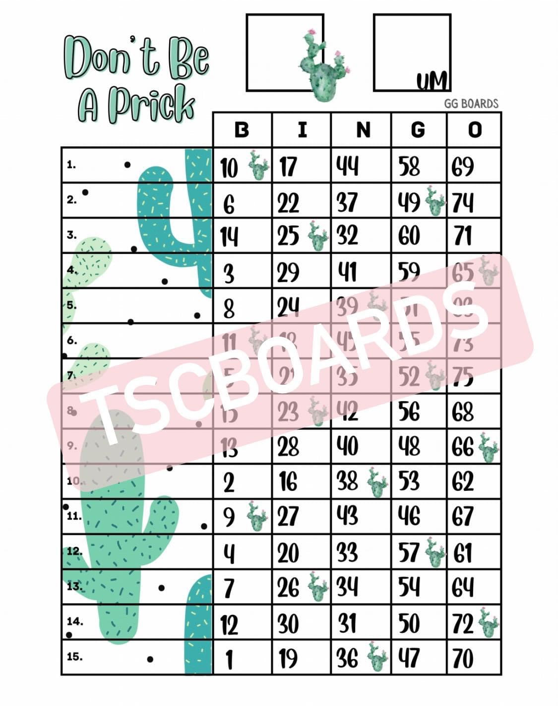 Don’t Be A Prick 1-75 Mixed