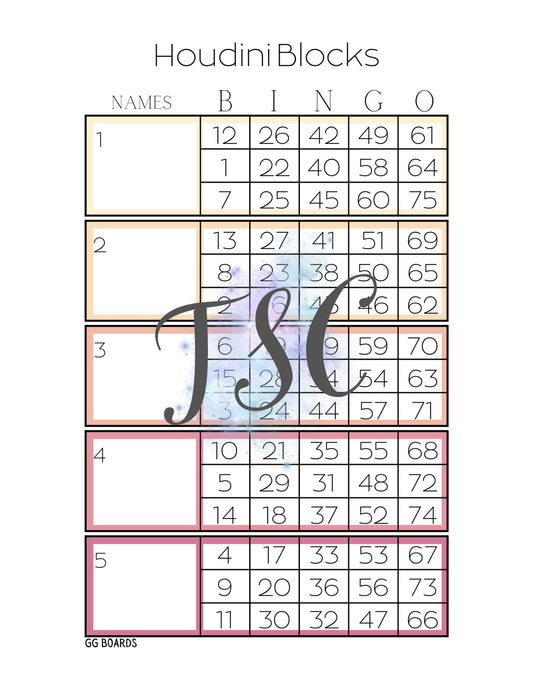 Houdini Block 1-75 Mixed