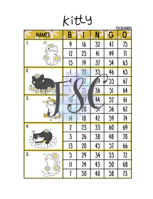 Daisy Kitty Block Board 1-75