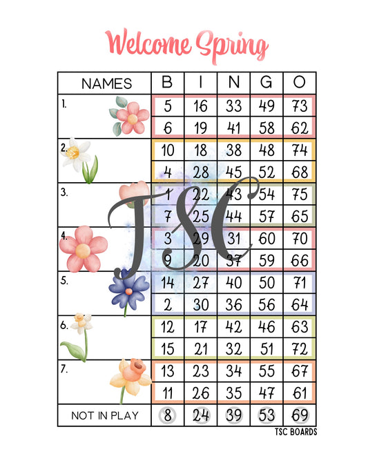 Welcome Spring Mini Block 1-75 Ball