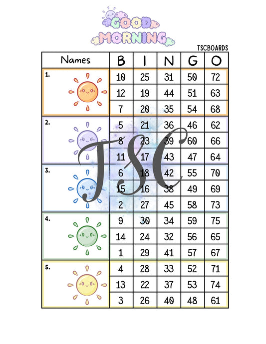 Good Morning Sun Block 1-75 Mixed