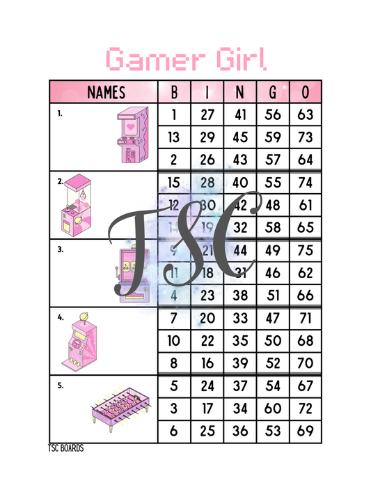 Gamer Girl Block 1-75 Mixed