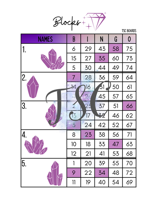 Diamond Block 1-75 Mixed