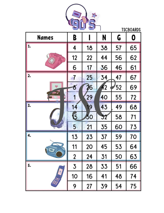 90’s Block 1-75 Mixed