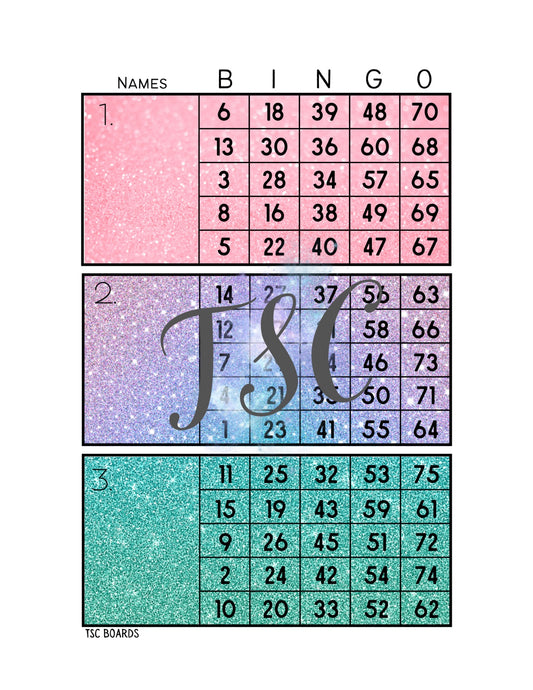 Glitter Mega Block 1-75 Mixed