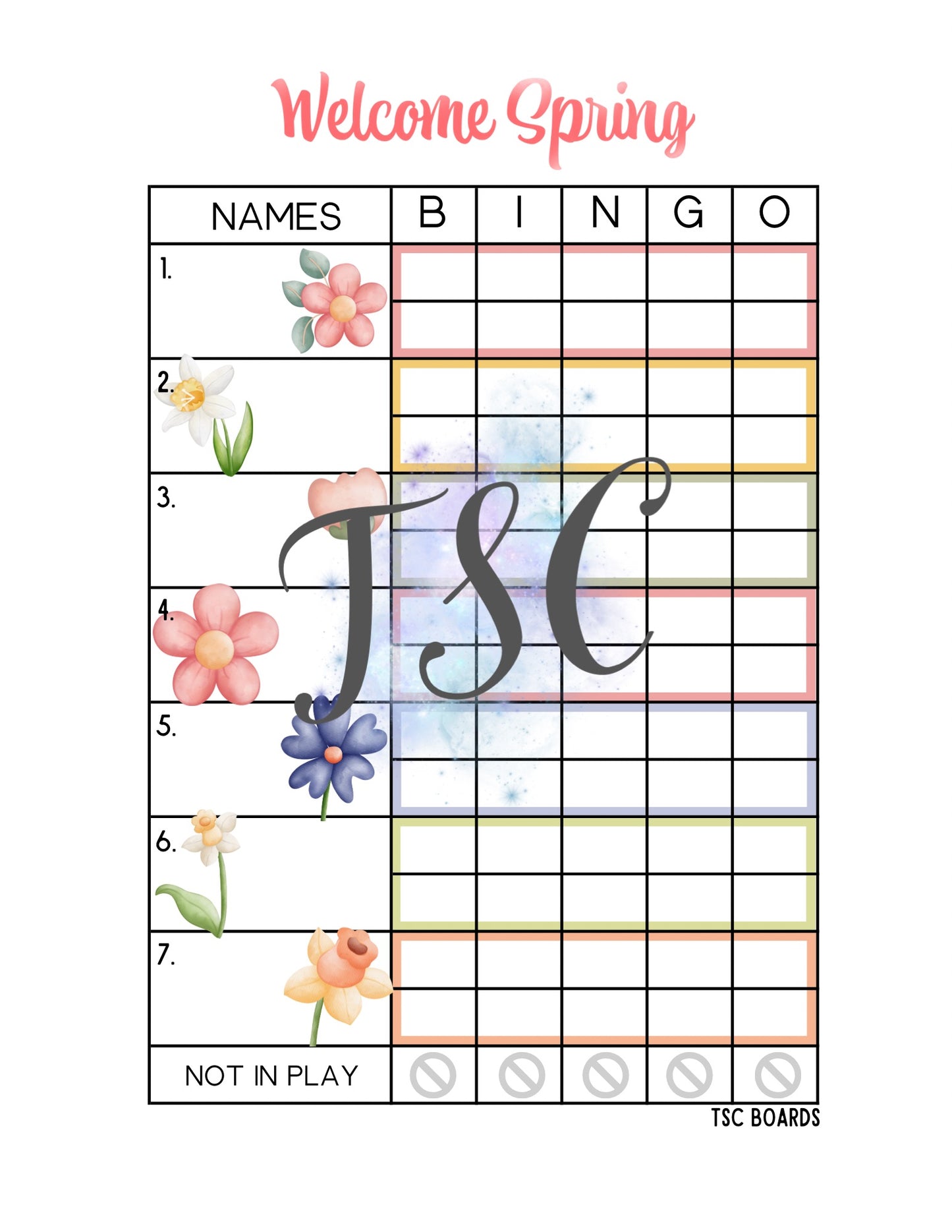 Welcome Spring Mini Block 1-75 Ball