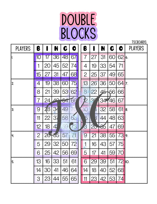 Double Blocks 1-75 Ball