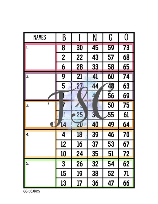 Regular Block 1-75 Mixed