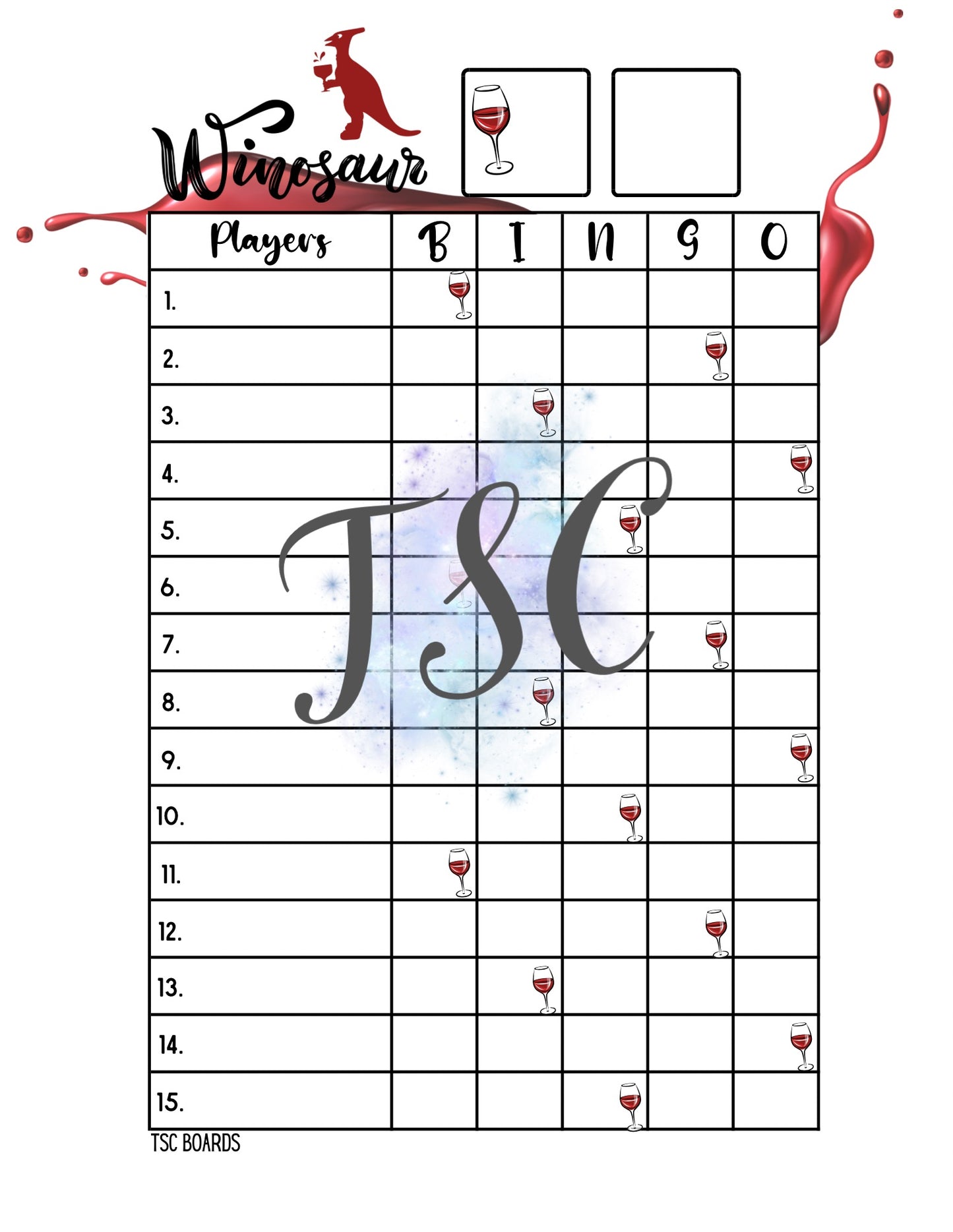 Winosaur Board 1-75 Mixed