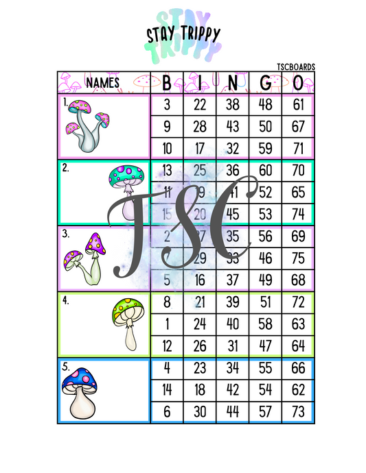Stay Trippy Block Board 1-75