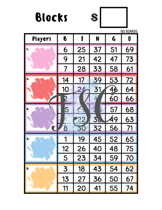 Colour Block 1-75 Mixed