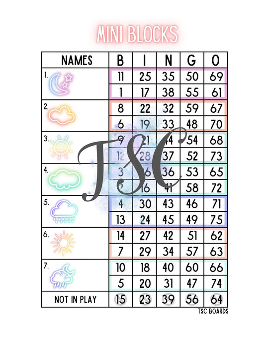 Mini Sky Block 1-75 Mixed