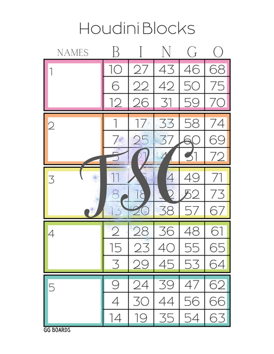 Houdini Block 1-75 Mixed