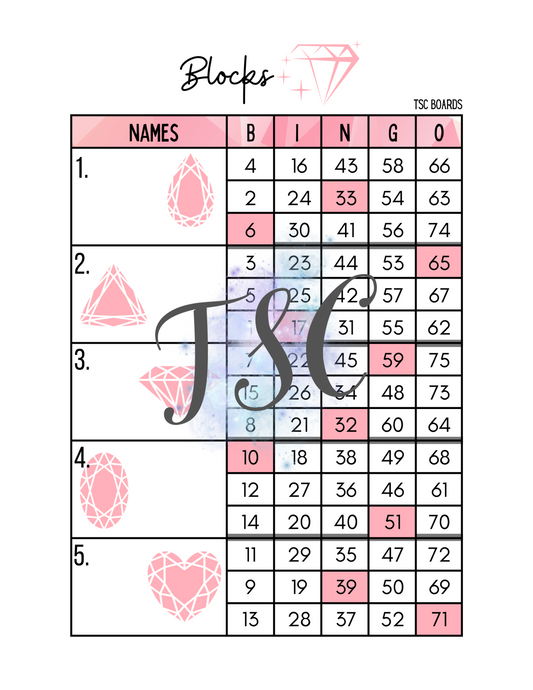 Diamond Block 1-75 Mixed