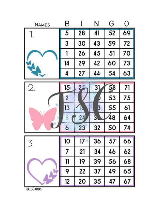 Butterfly Mega Block 1-75 Mixed