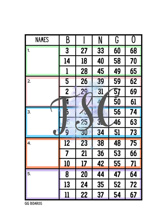 Regular Block 1-75 Mixed