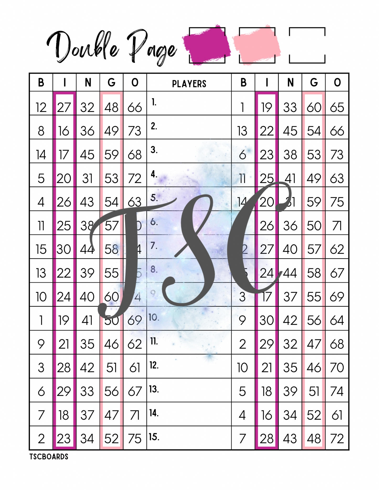 Double Page 1-75 Mixed