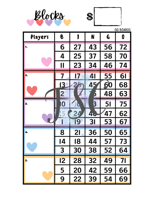 Heart Block 1-75 Mixed