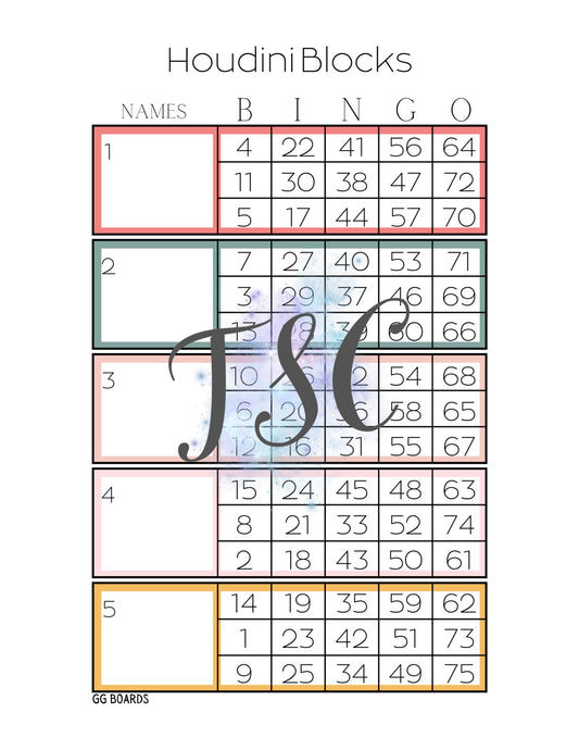 Houdini Block 1-75 Mixed