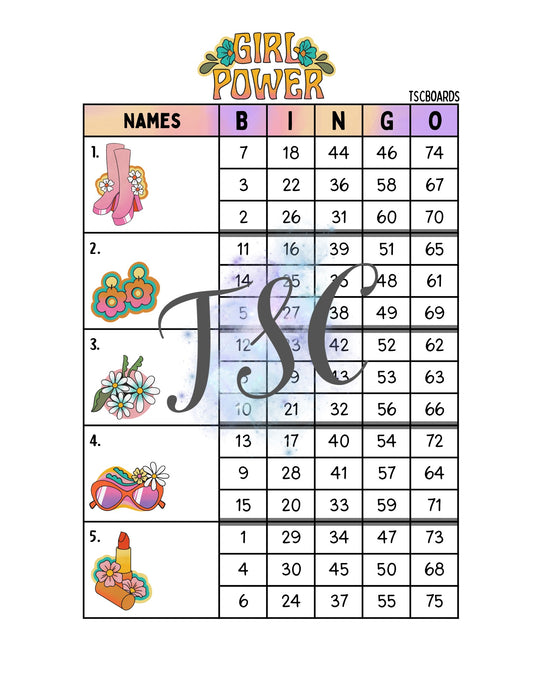 Girl Power Block 1-75 Mixed