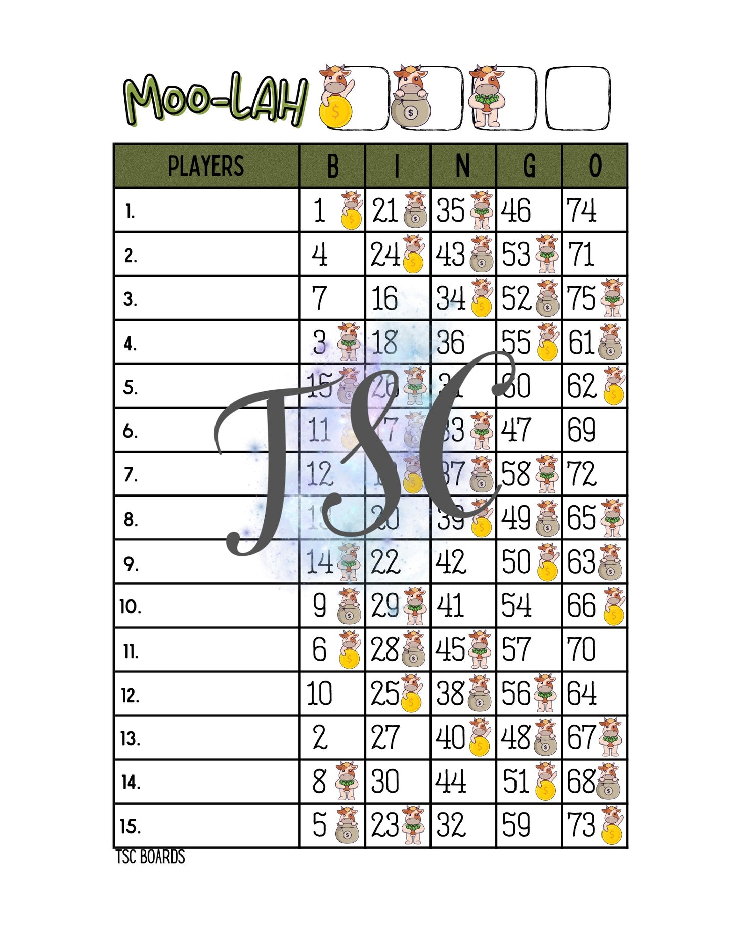 Moo-Lah Board 1-75