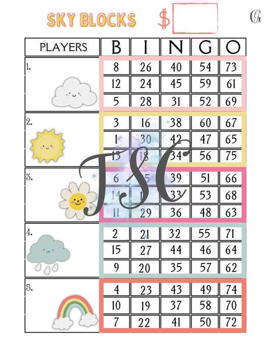Sky Block 1-75 Mixed