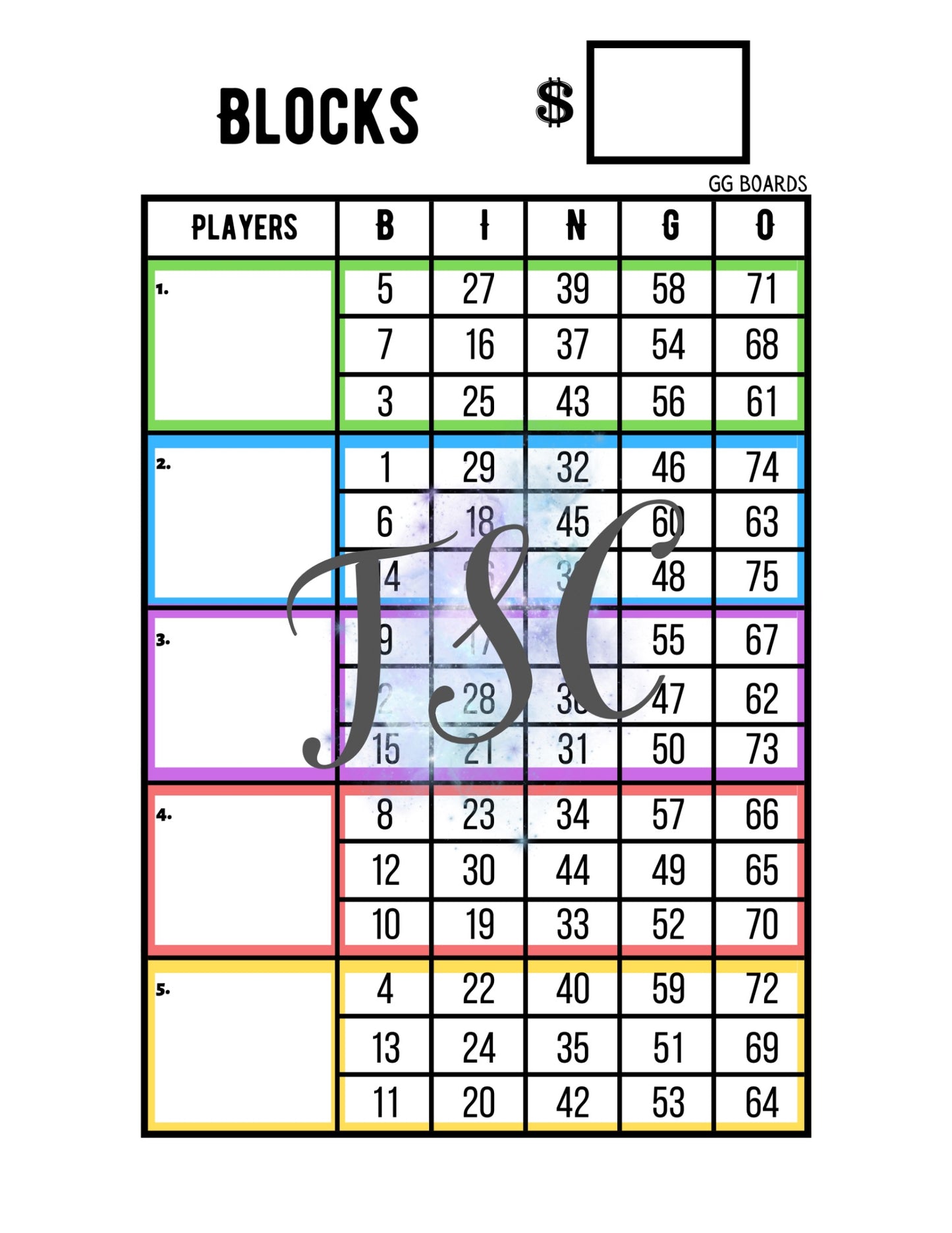 Block 1-75 Mixed