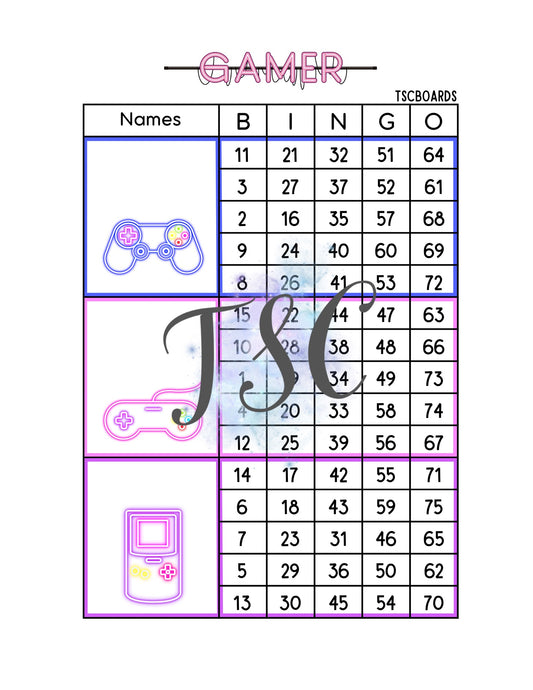 Gamer Neon Mega Block 1-75 Mixed