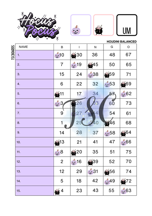 Hocus Pocus Purple Houdini Balanded 1-75 Ball