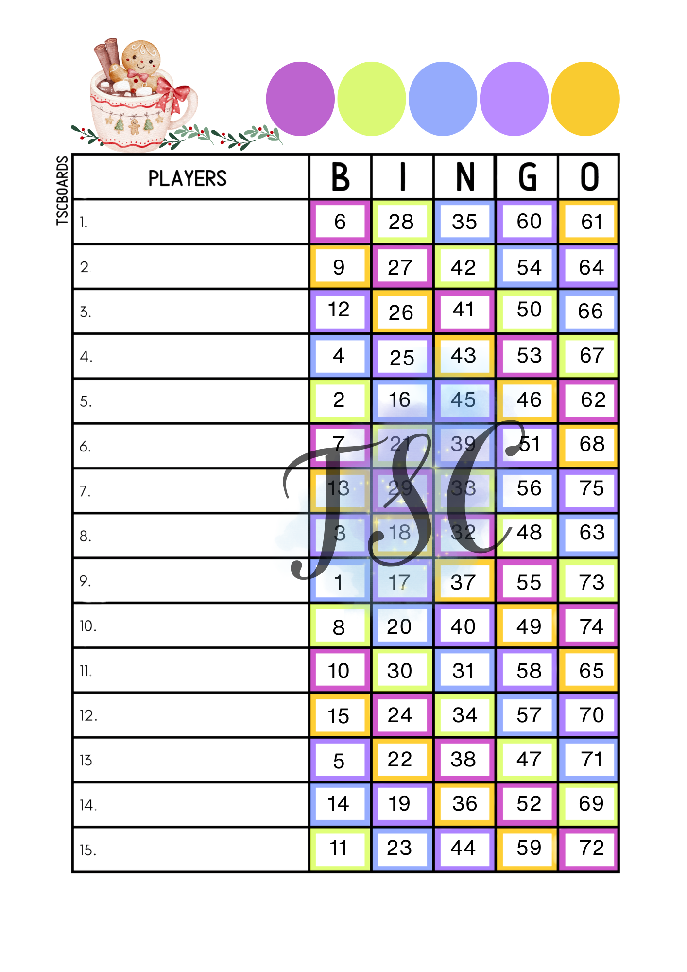 GingerBread Cocoa 1-75 Ball