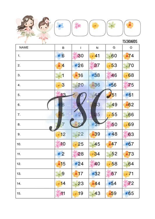 Flower Girls Rainbow 1-75 Ball