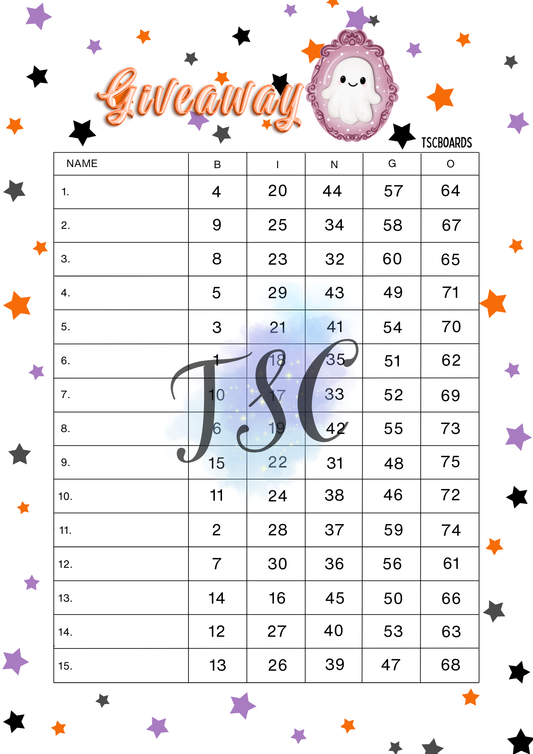 Giveaway Reg 1-75 Ball