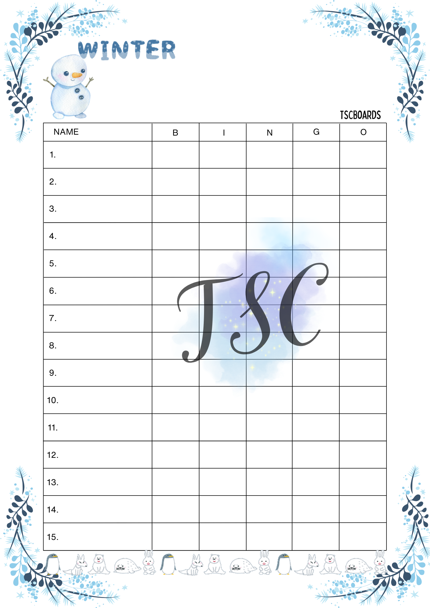 Winter Snow Page 1-75 Ball