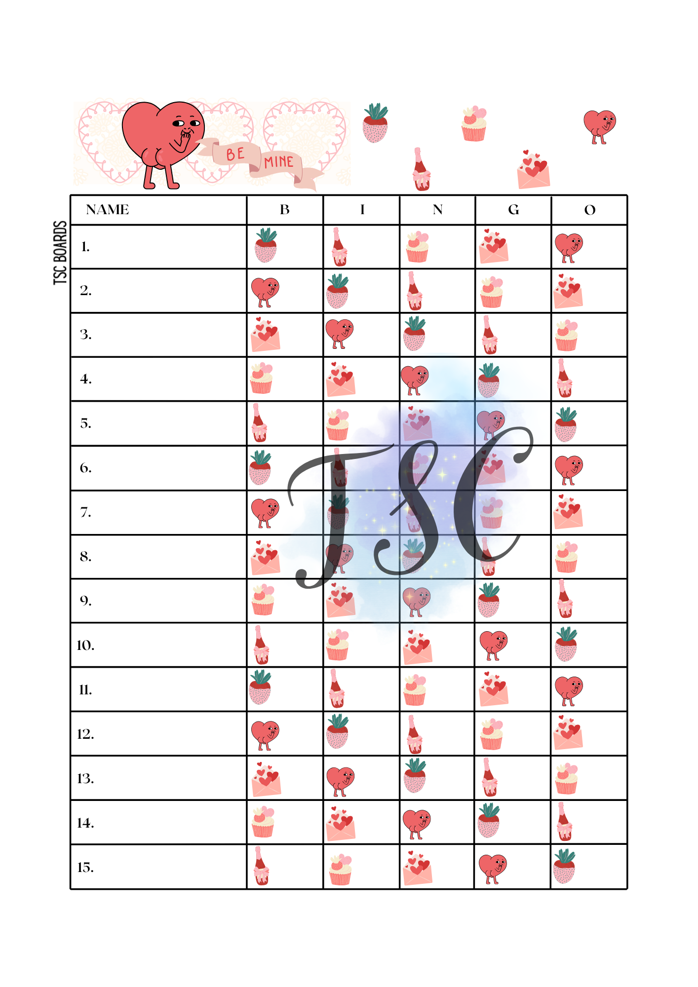 BE MINE Rainbow 1-75 Ball